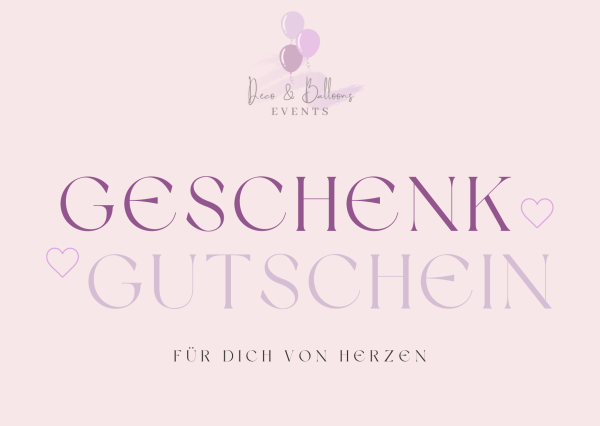 GESCHENK GUTSCHEIN – Bild 2
