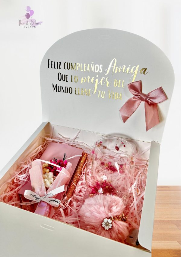 FLORAL BOX MIT TASSE