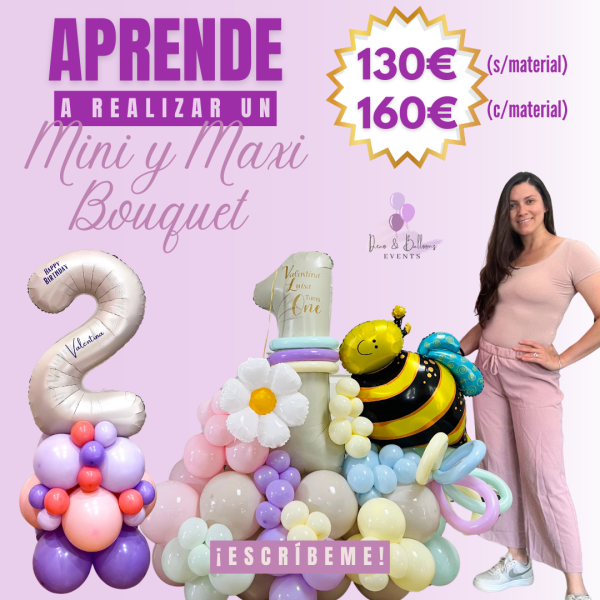WORKSHOP MINI & MAXI BALLOON BOUQUET